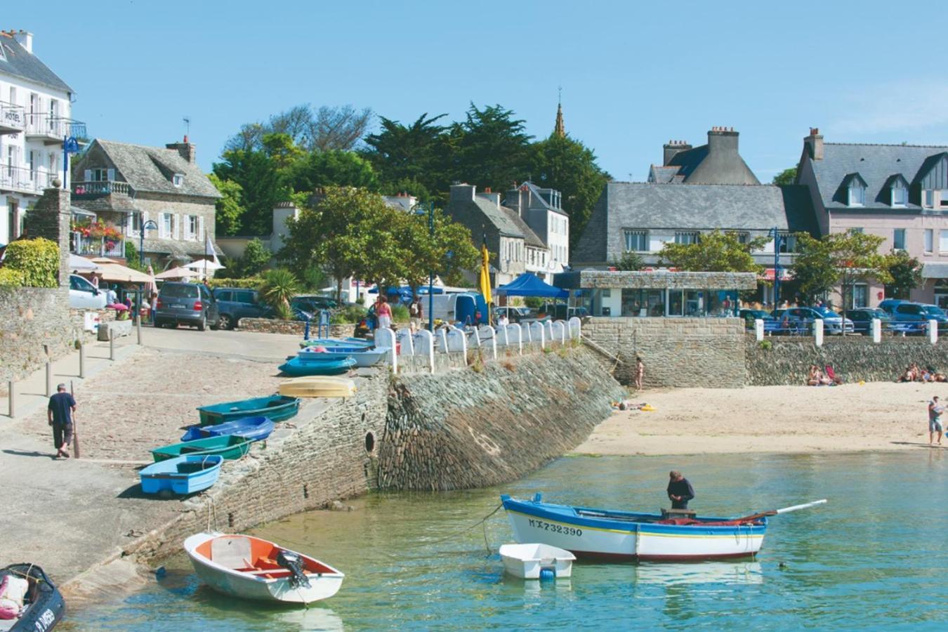 Charmante Maison De Ville A 6 Km De La Mer Lanmeur Exterior foto